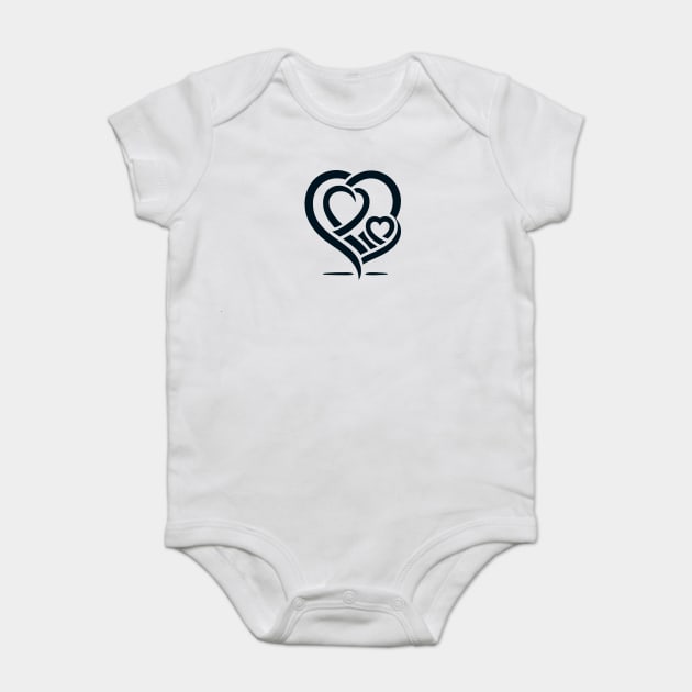 Mom: My First Friend, My Forever Friend Baby Bodysuit by Vinokurio